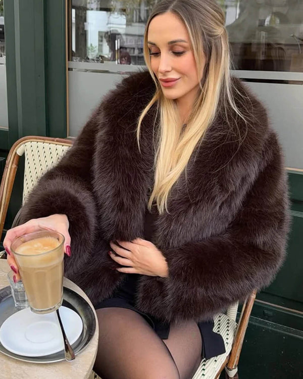 Adelheid Faux Fur Coat