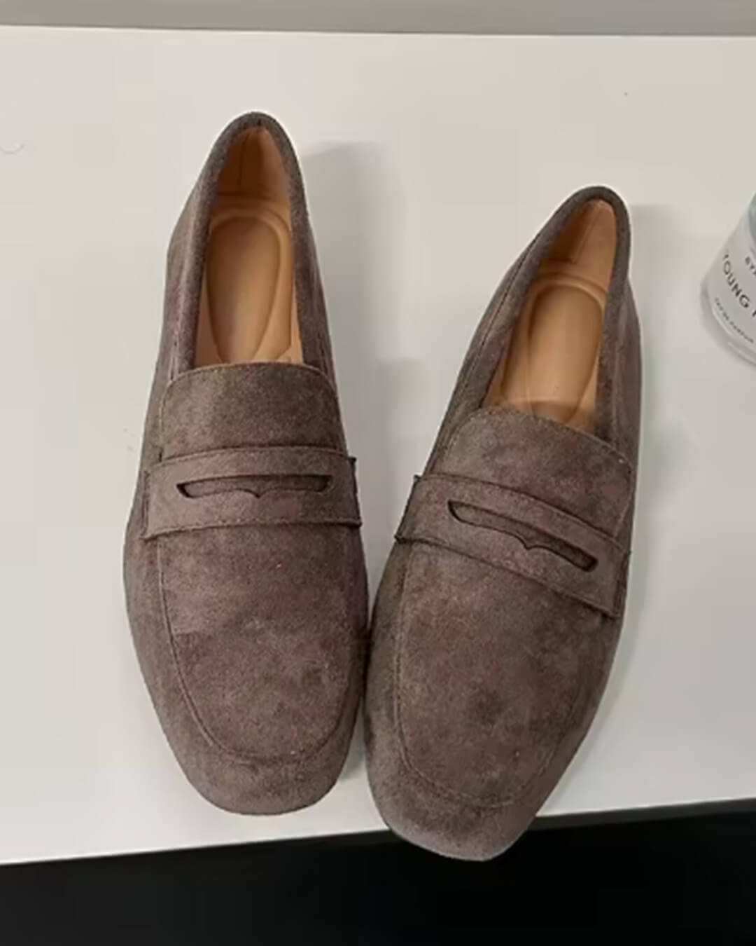 Slip-on loafers Adira από σουέτ