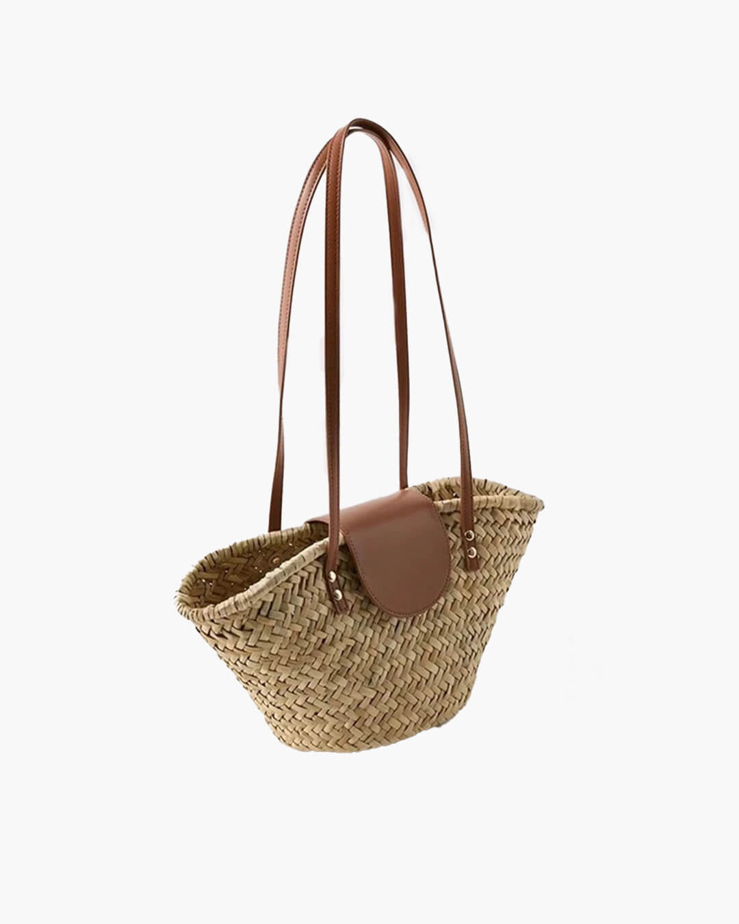 Aisea Woven Rattan Shoulder Bag