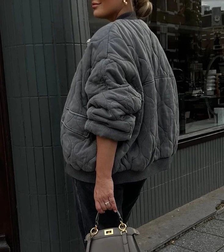 Aisima Padded Bomber Jacket