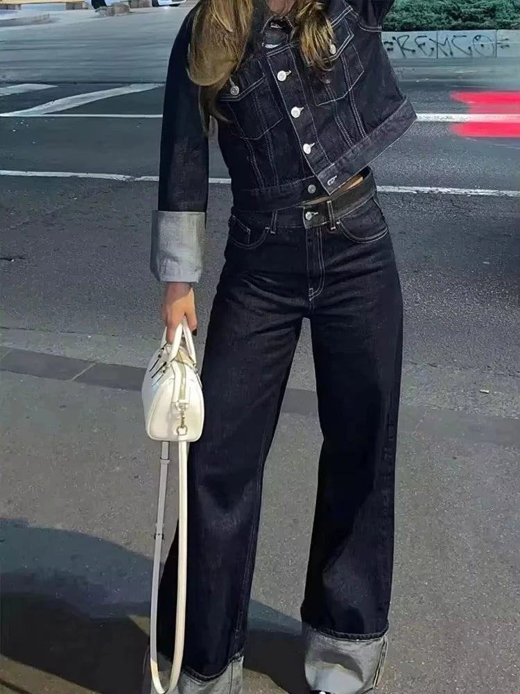 Σετ Amiah από vintage τζιν