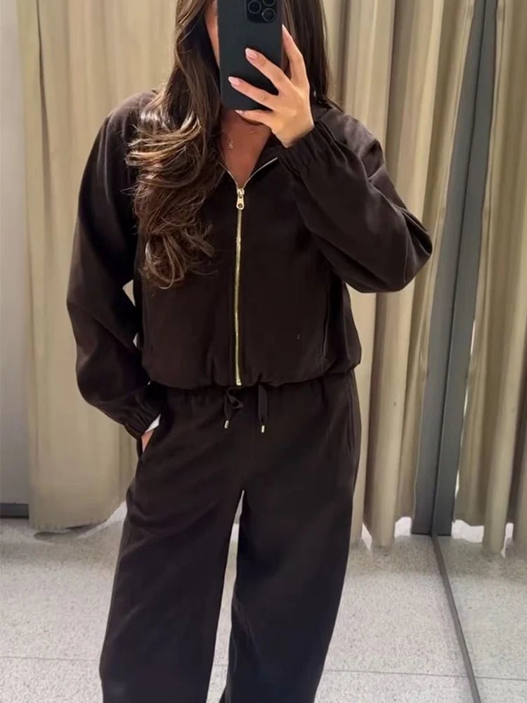 Σετ φόρμας με κουκούλα Amirah