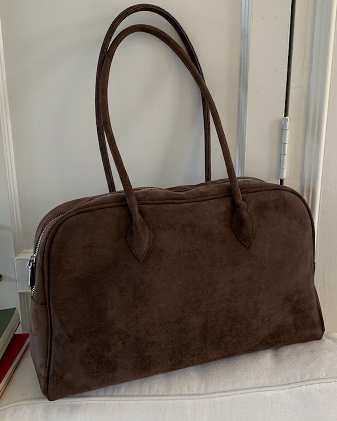 Beatrice Vintage Leather Laptop Tote