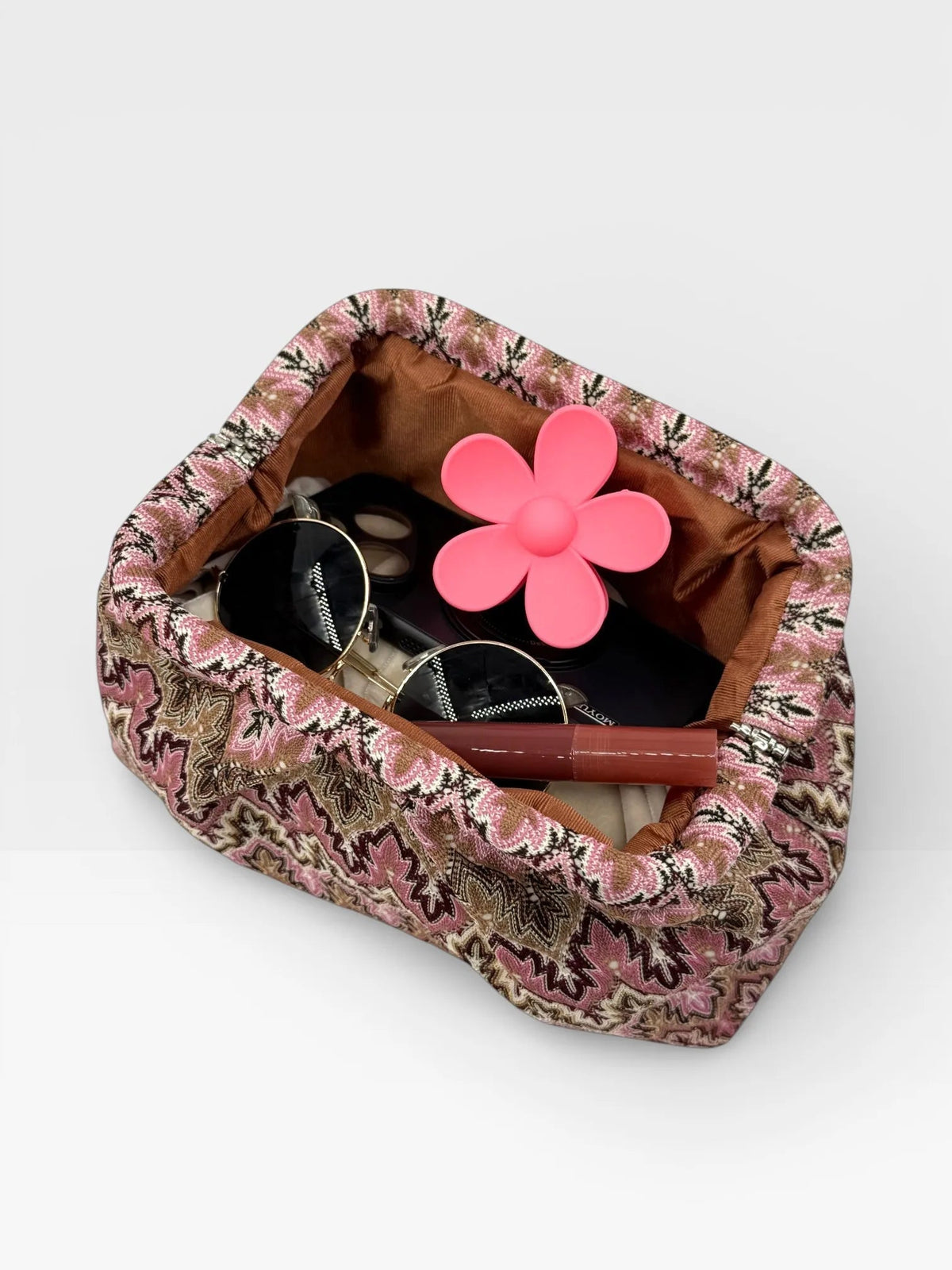 Πλισέ τσάντα clutch από ζακάρ Beatriz
