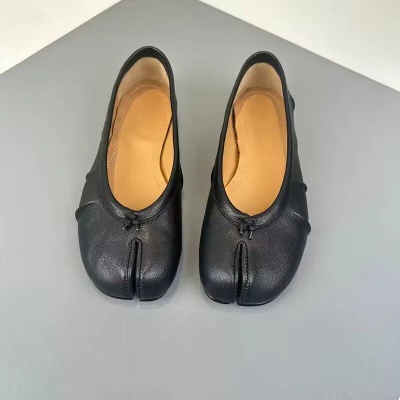 Δερμάτινα mules Bianca με ανοιχτή μύτη