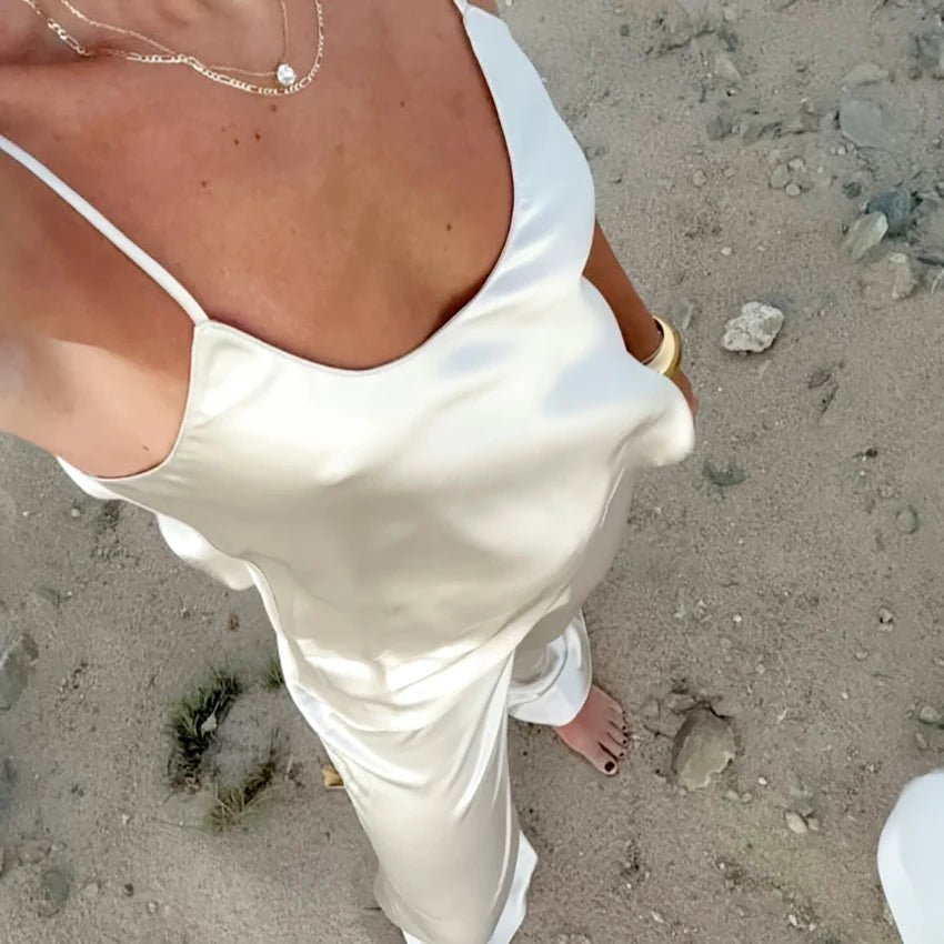 Σατέν σετ δύο τεμαχίων Bianca