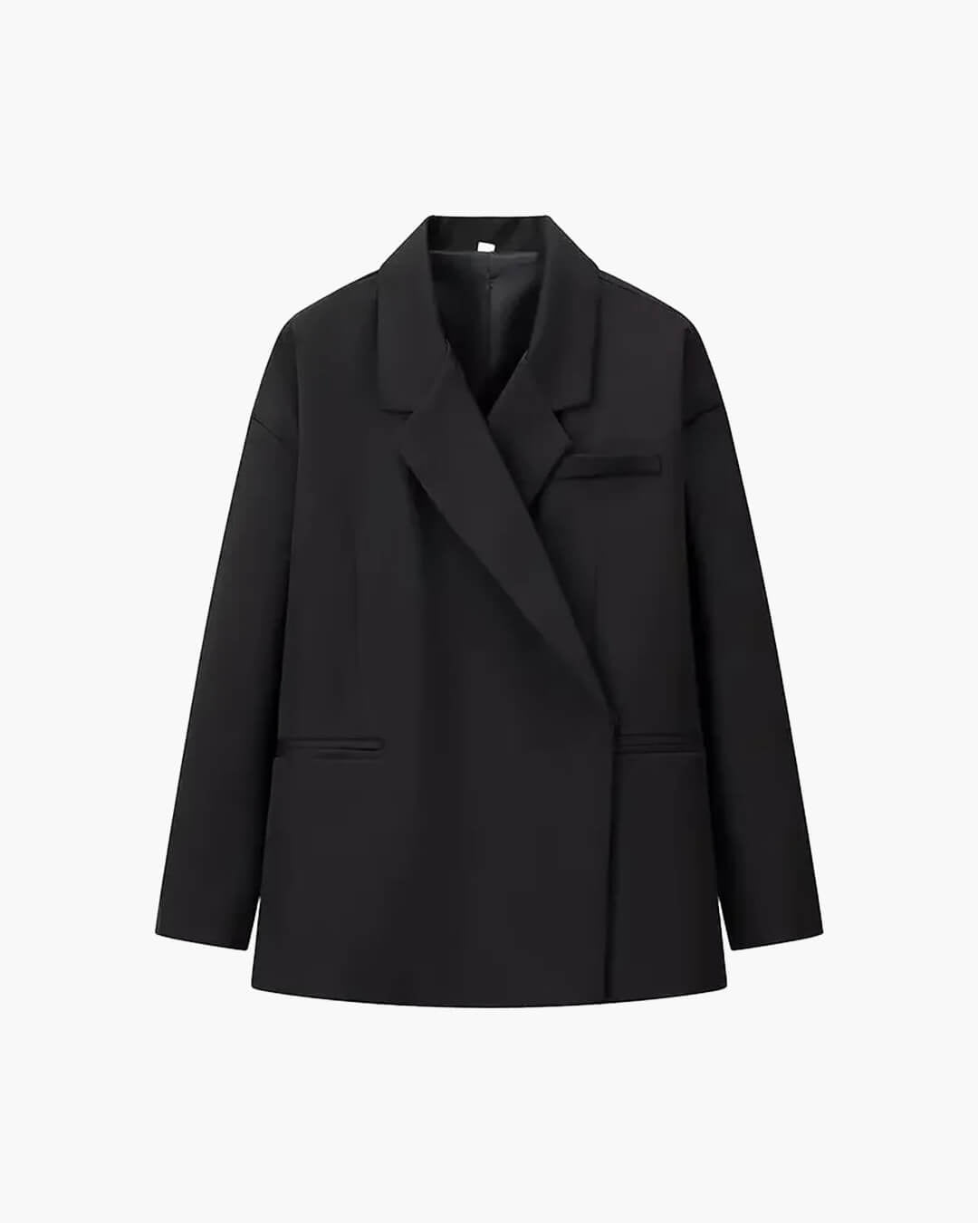 Brittany One-Button Lapel Blazer