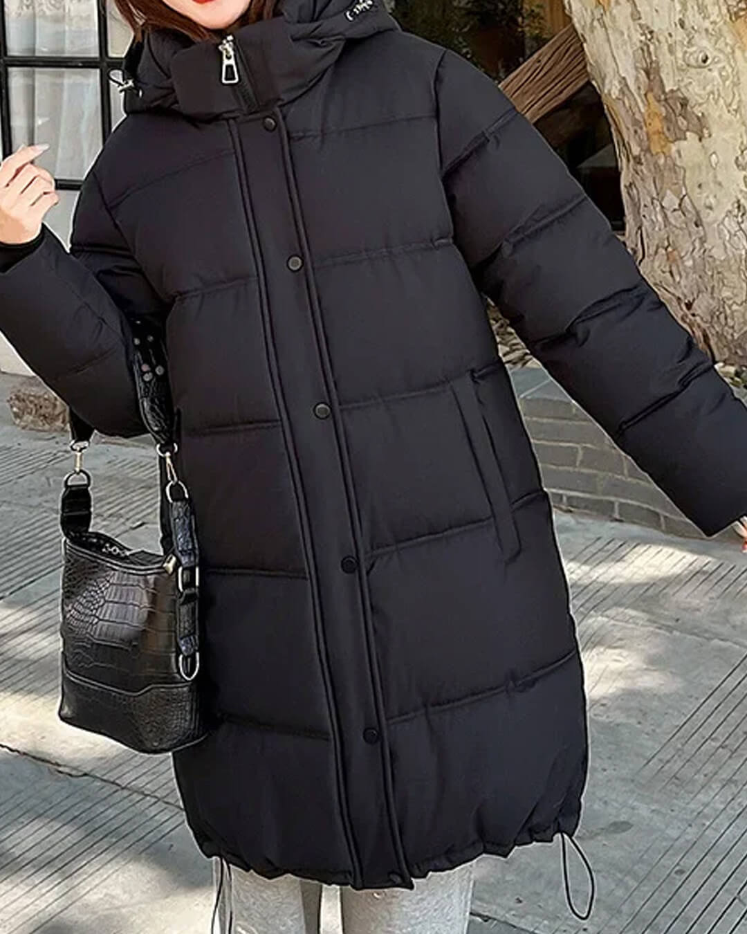 Μπουφάν παρκά Carlyn με κουκούλα