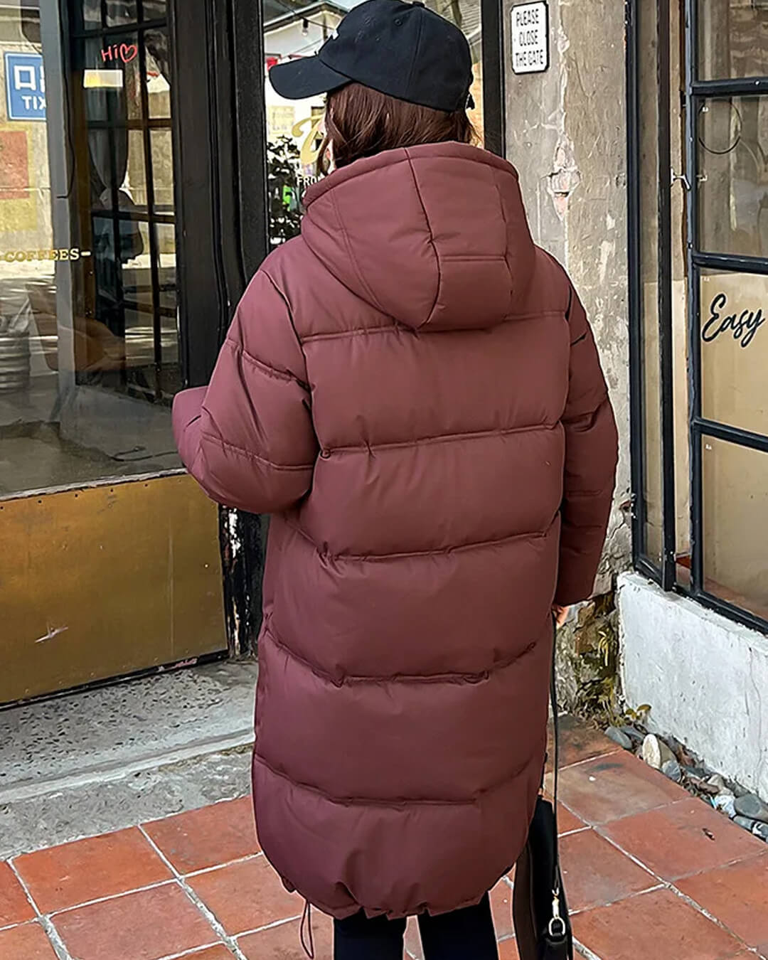 Μπουφάν παρκά Carlyn με κουκούλα