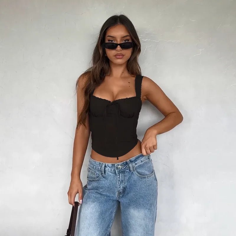 Celeste Lace Trim Cami Top