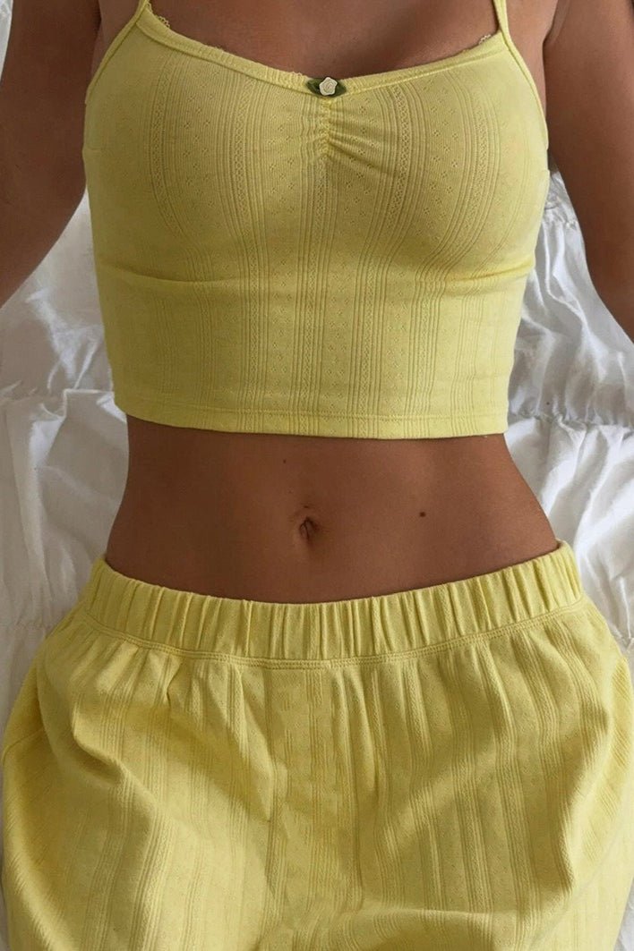 Celeste Soft Relaxed Cami Pants Two Piece Set