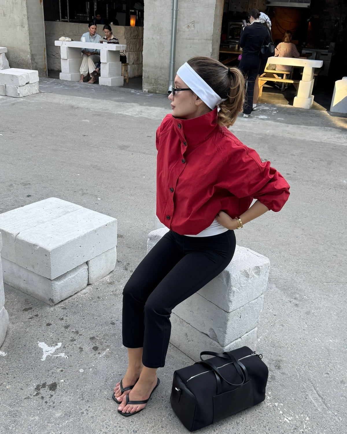 Clara High-Neck Jacket