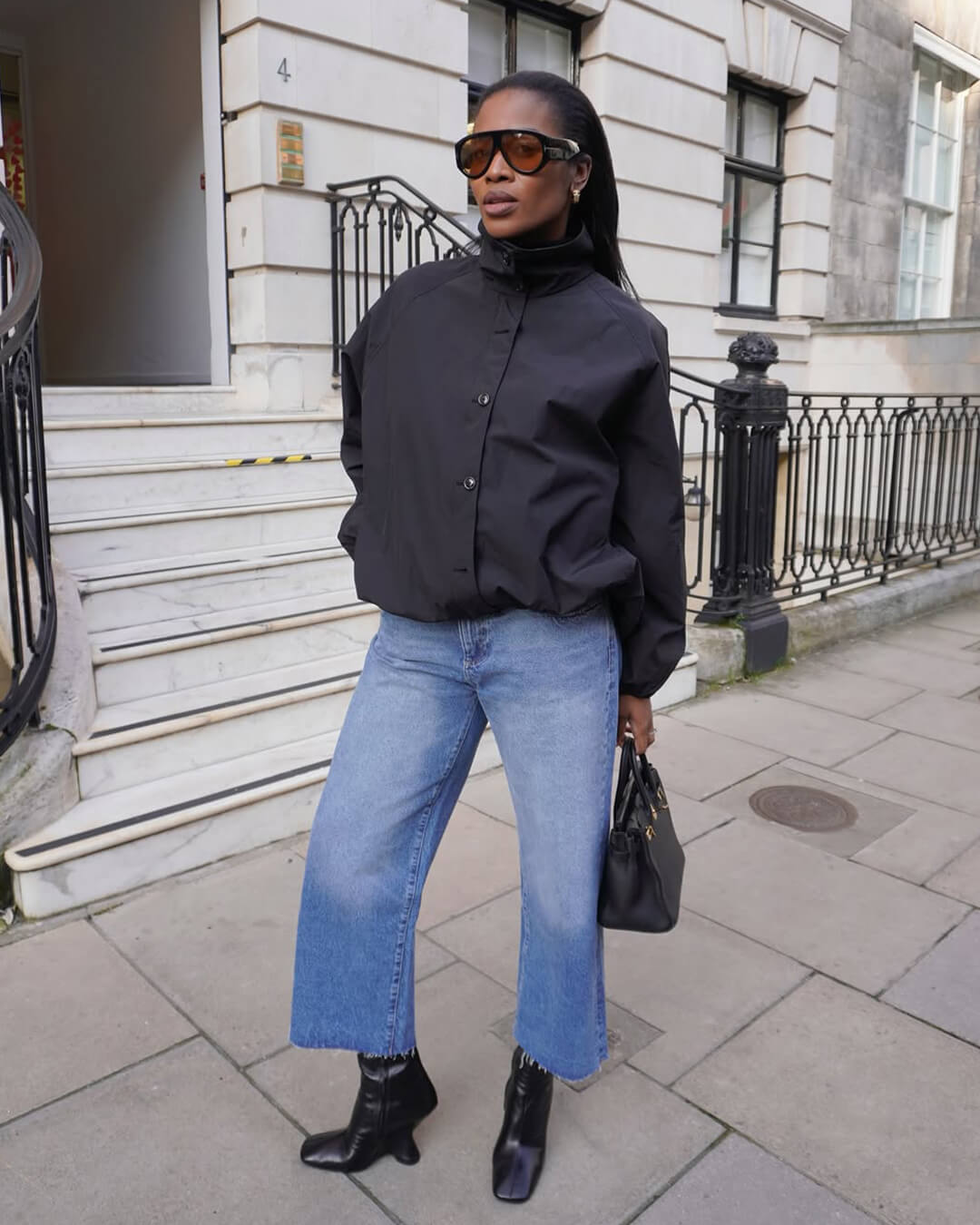 Clara High-Neck Jacket