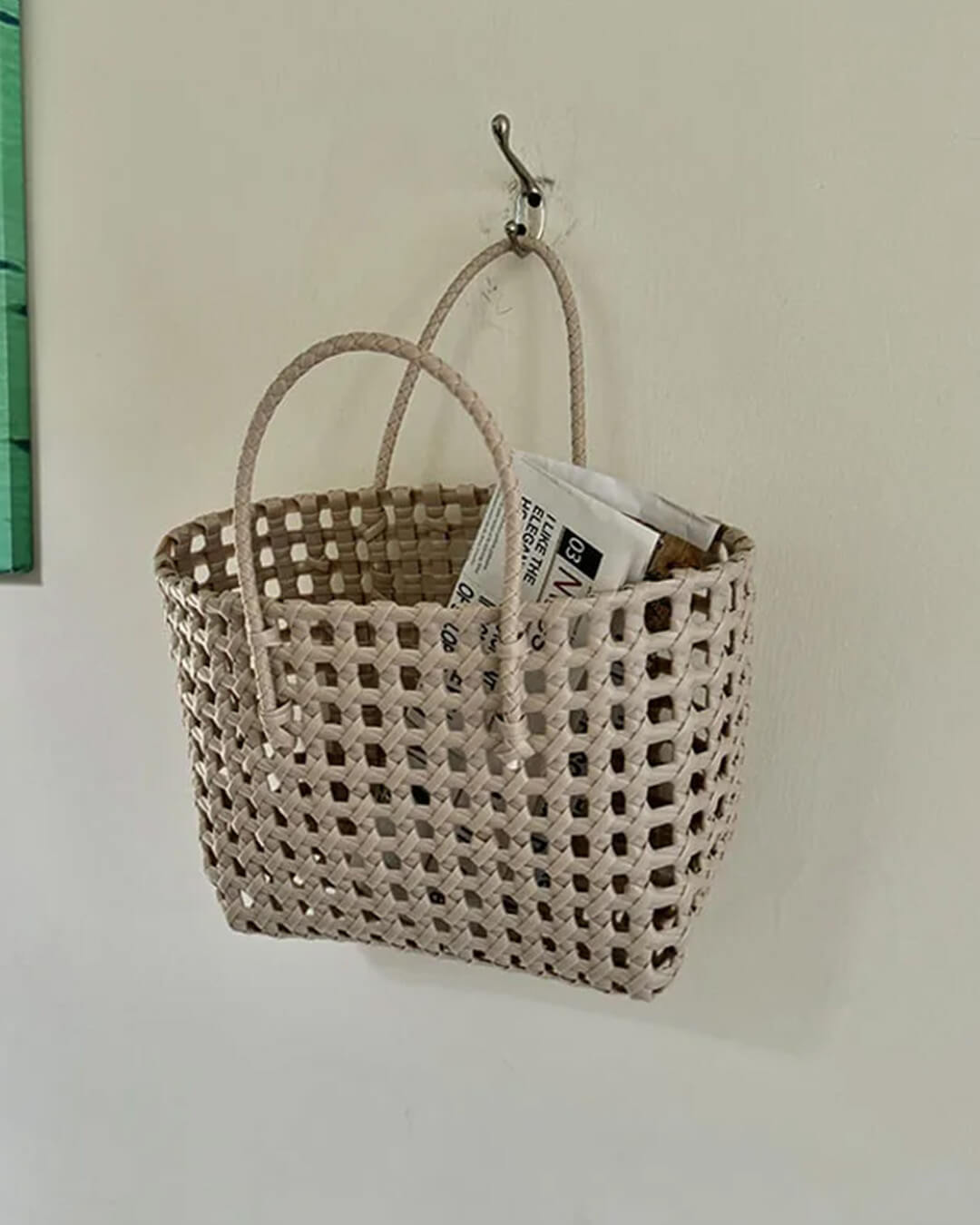 Τσάντα tote Cresta με αραιή ύφανση