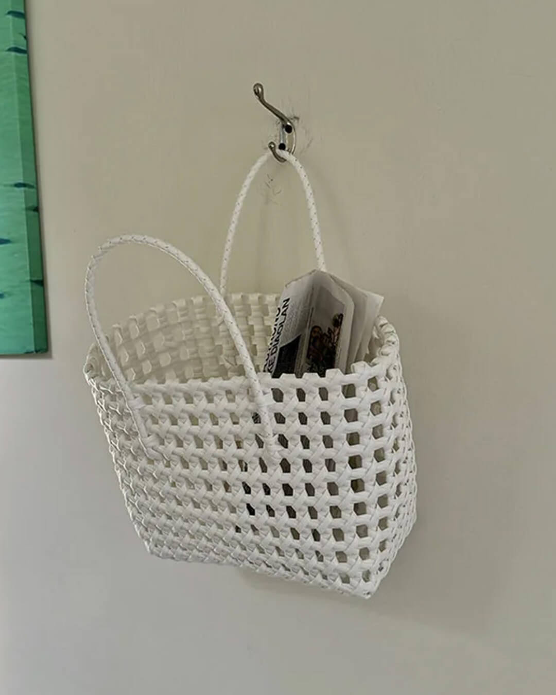 Τσάντα tote Cresta με αραιή ύφανση
