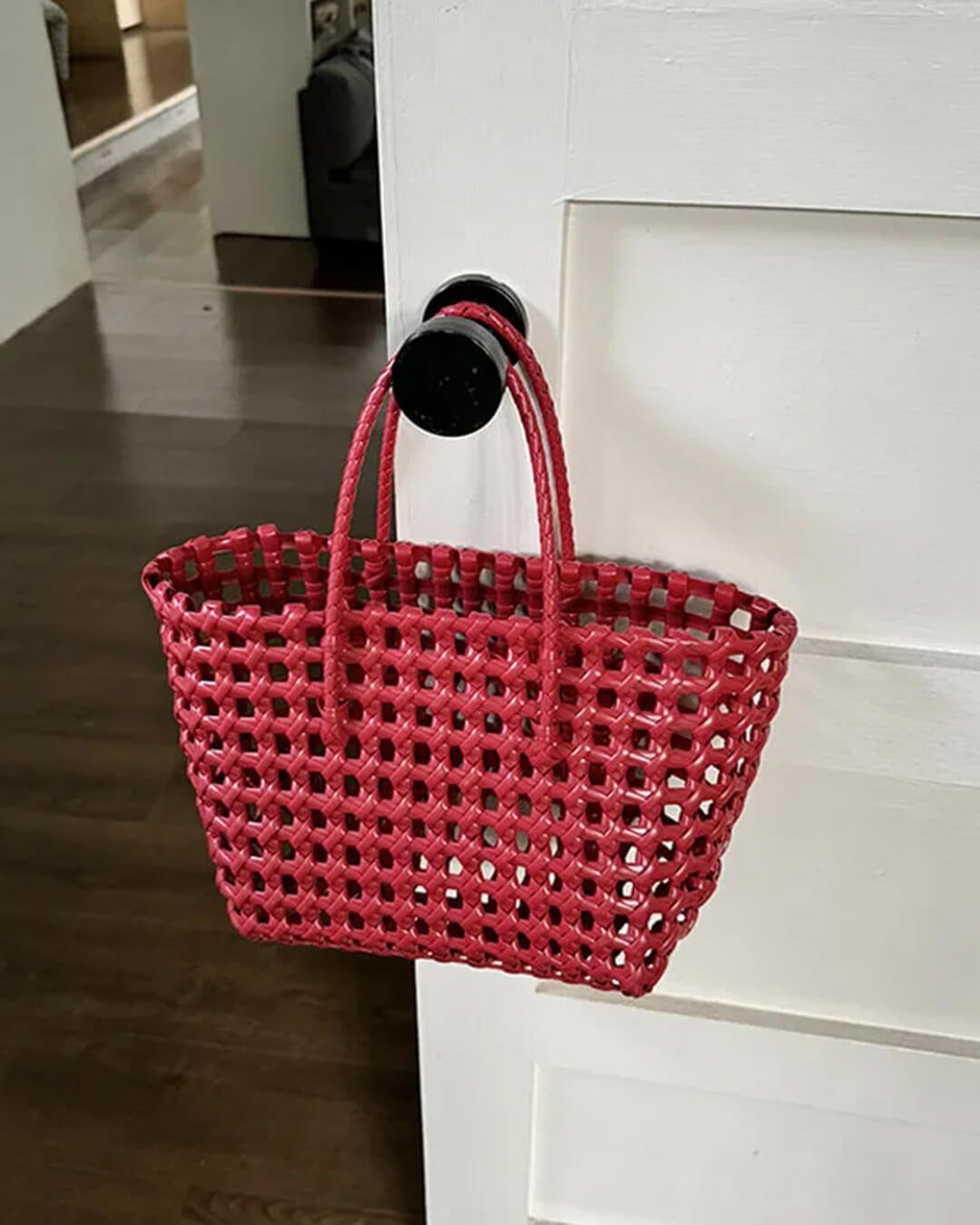 Τσάντα tote Cresta με αραιή ύφανση