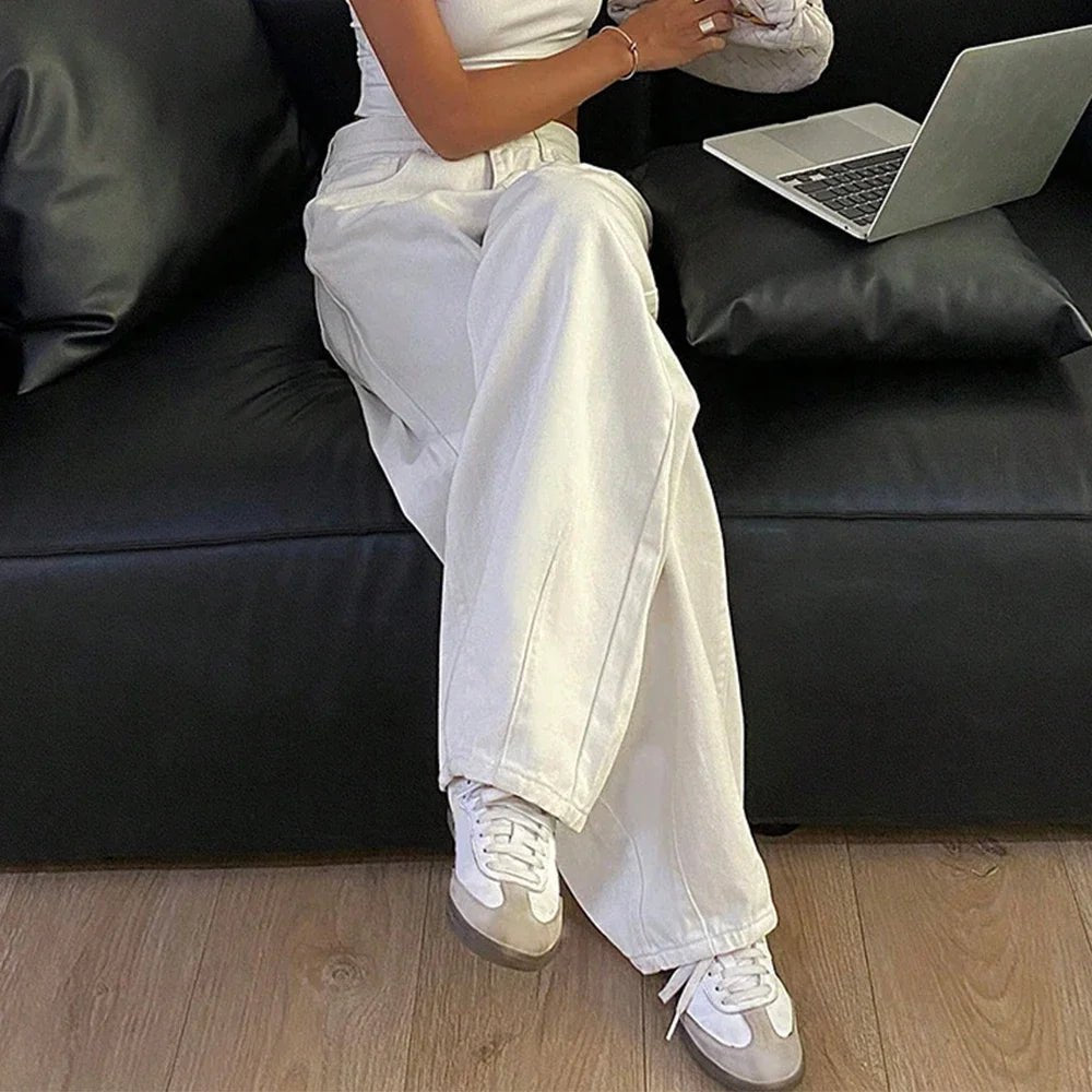 Danielle Wide Leg Baggy Jeans