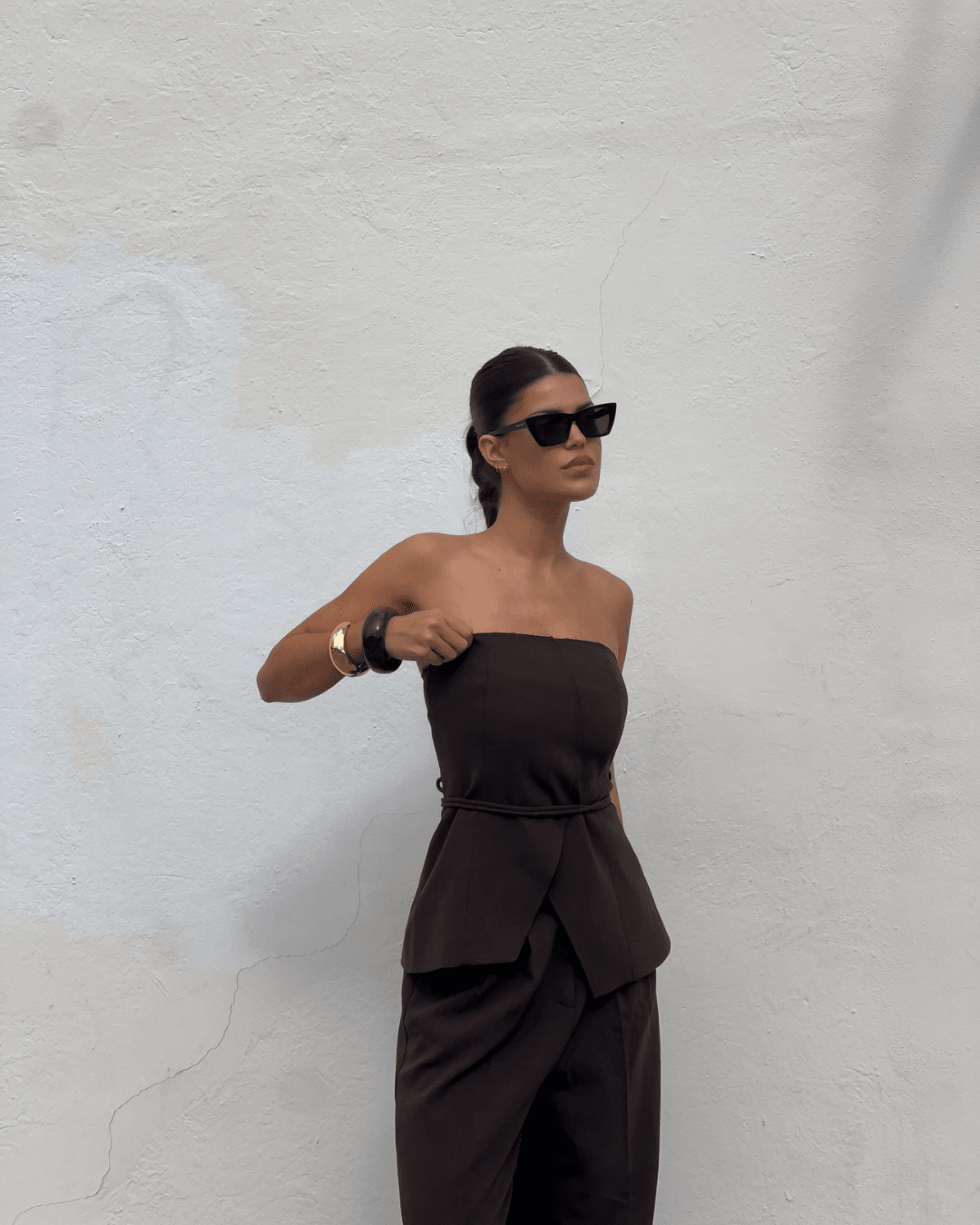 Σετ δύο τεμαχίων χωρίς τιράντες Donna