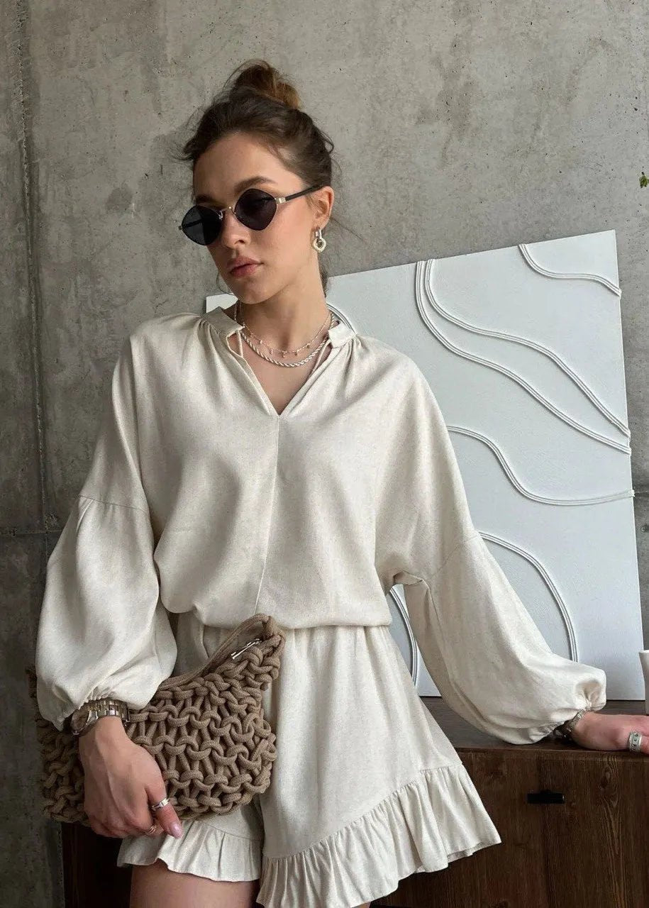 Βαμβακερό σετ Emilia για το σπίτι
