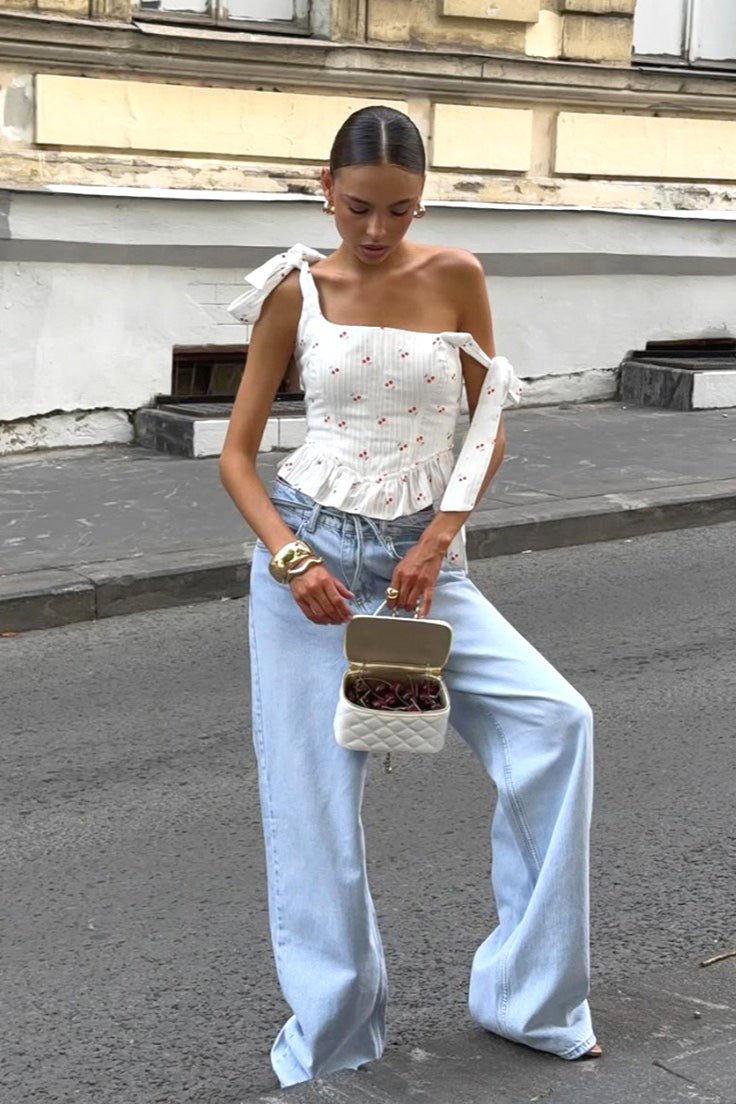Fabia Ruffle Off-Shoulder Top