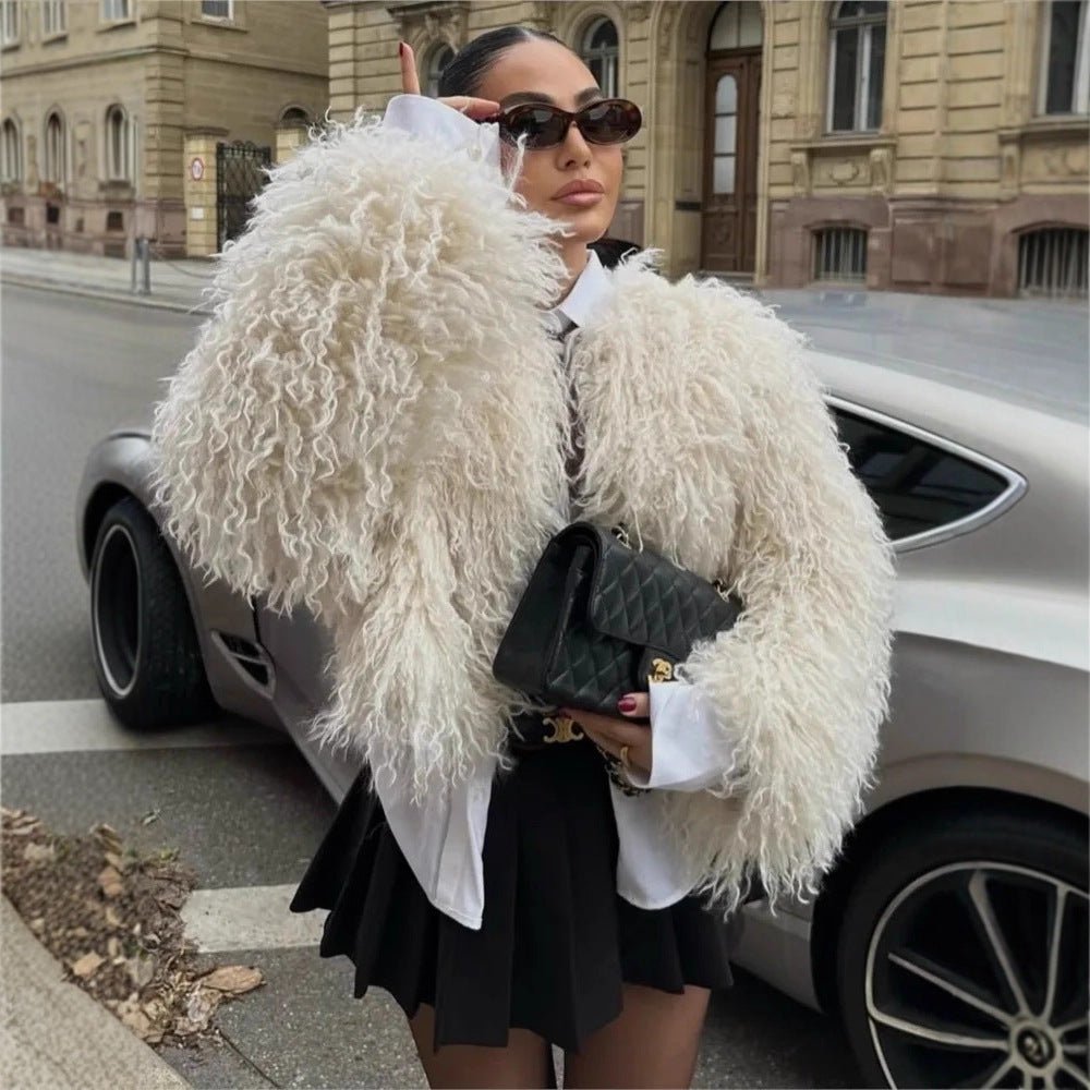 Faux Fur Fluffy Jacket