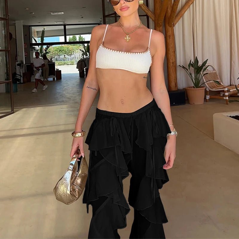 Cargo παντελόνι Fiona με τελείωμα Lotus