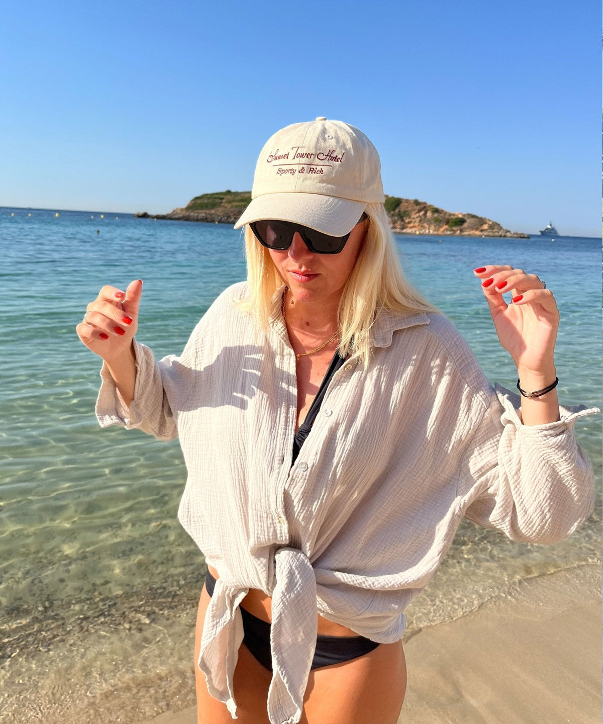 Freya Oversized Muslin Blouse