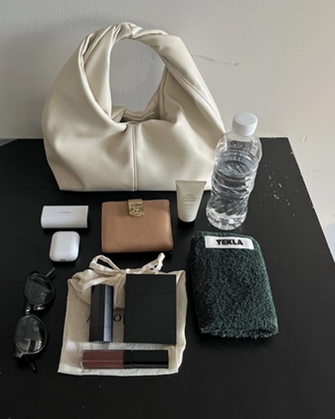 Gelyn Δερμάτινη τσάντα clutch