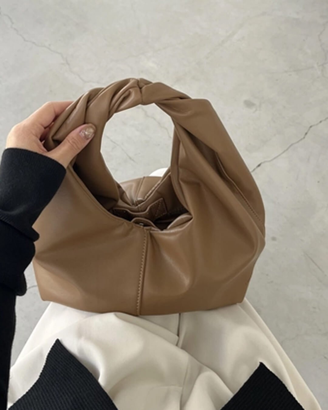 Gelyn Δερμάτινη τσάντα clutch