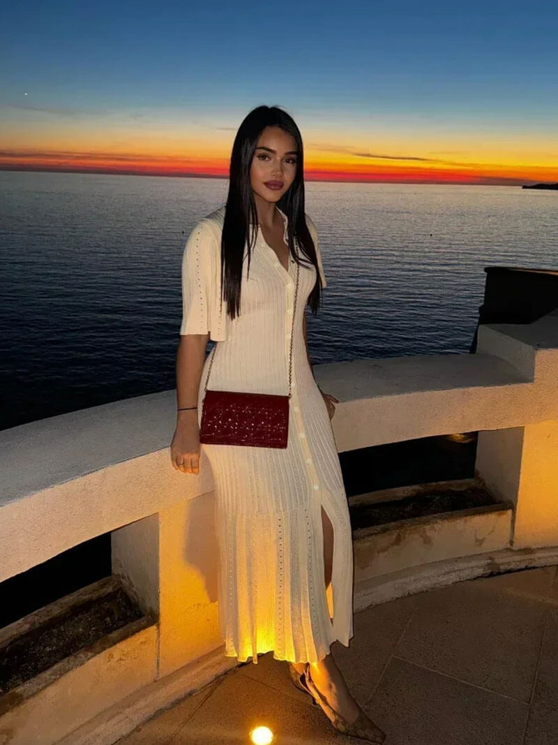 Μίντι φόρεμα Gina
