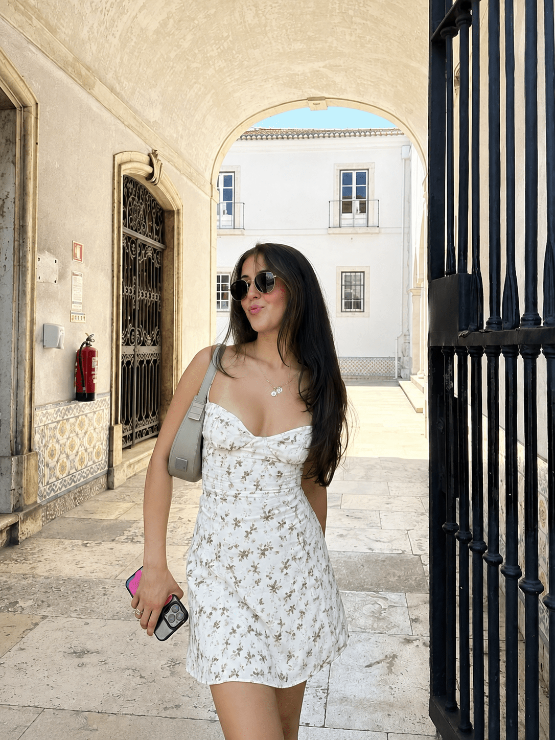 Giulia φόρεμα με τιραντάκια και λαιμόκοψη καρδιά