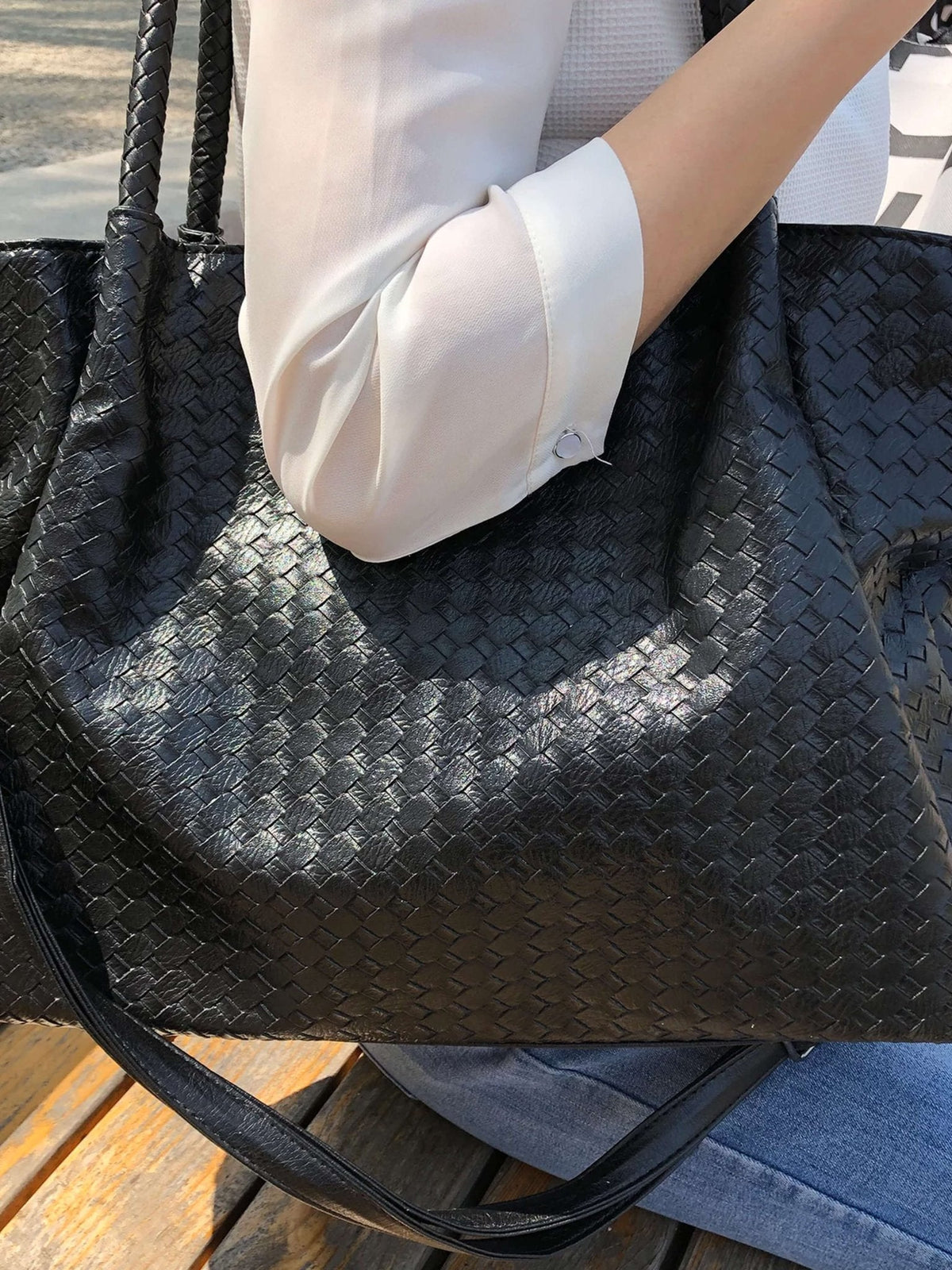Gracie Πλεκτή τσάντα XL