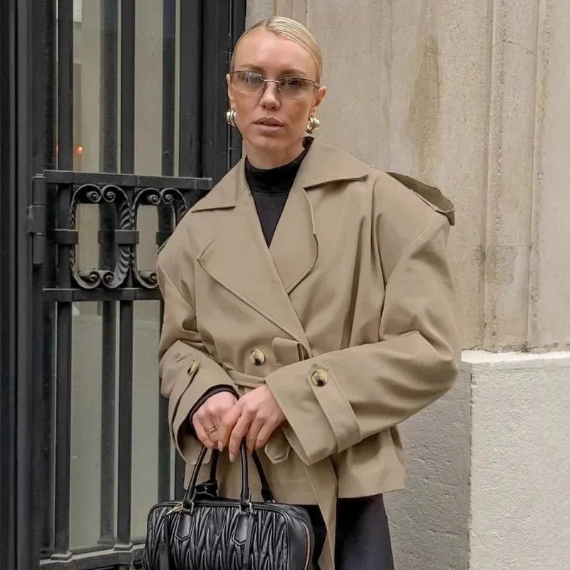 Κοντό παλτό καμπαρντίνα Hailey