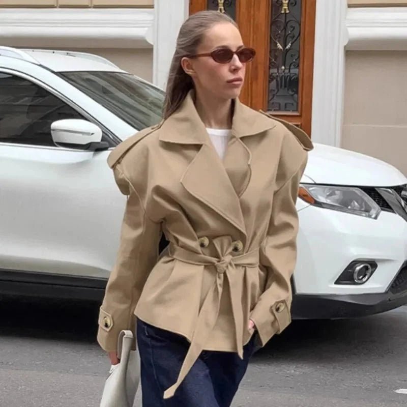 Κοντό παλτό καμπαρντίνα Hailey