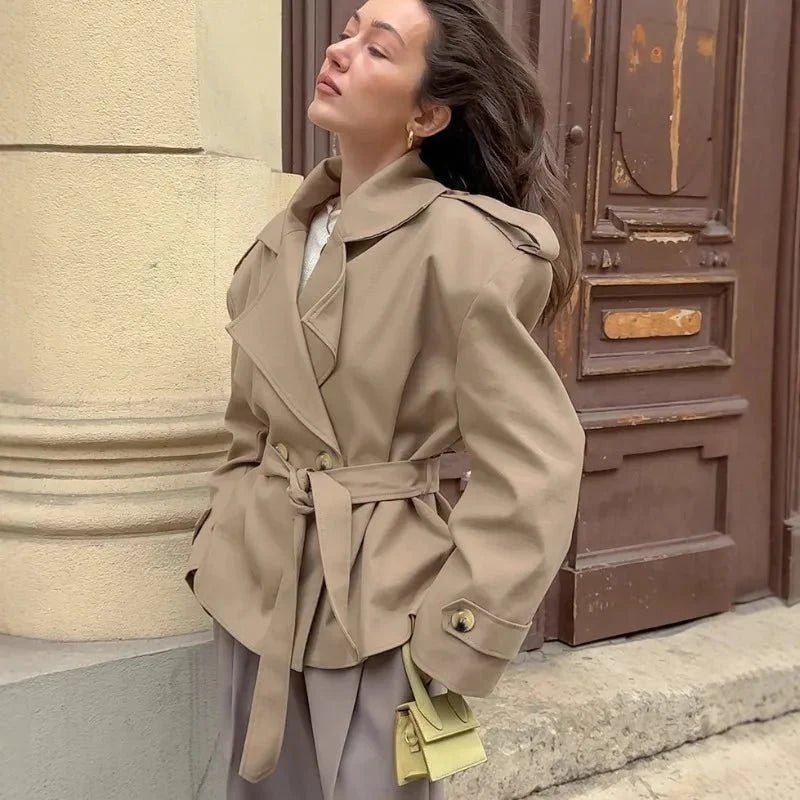 Κοντό παλτό καμπαρντίνα Hailey