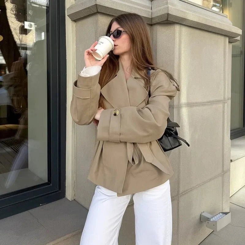 Κοντό παλτό καμπαρντίνα Hailey