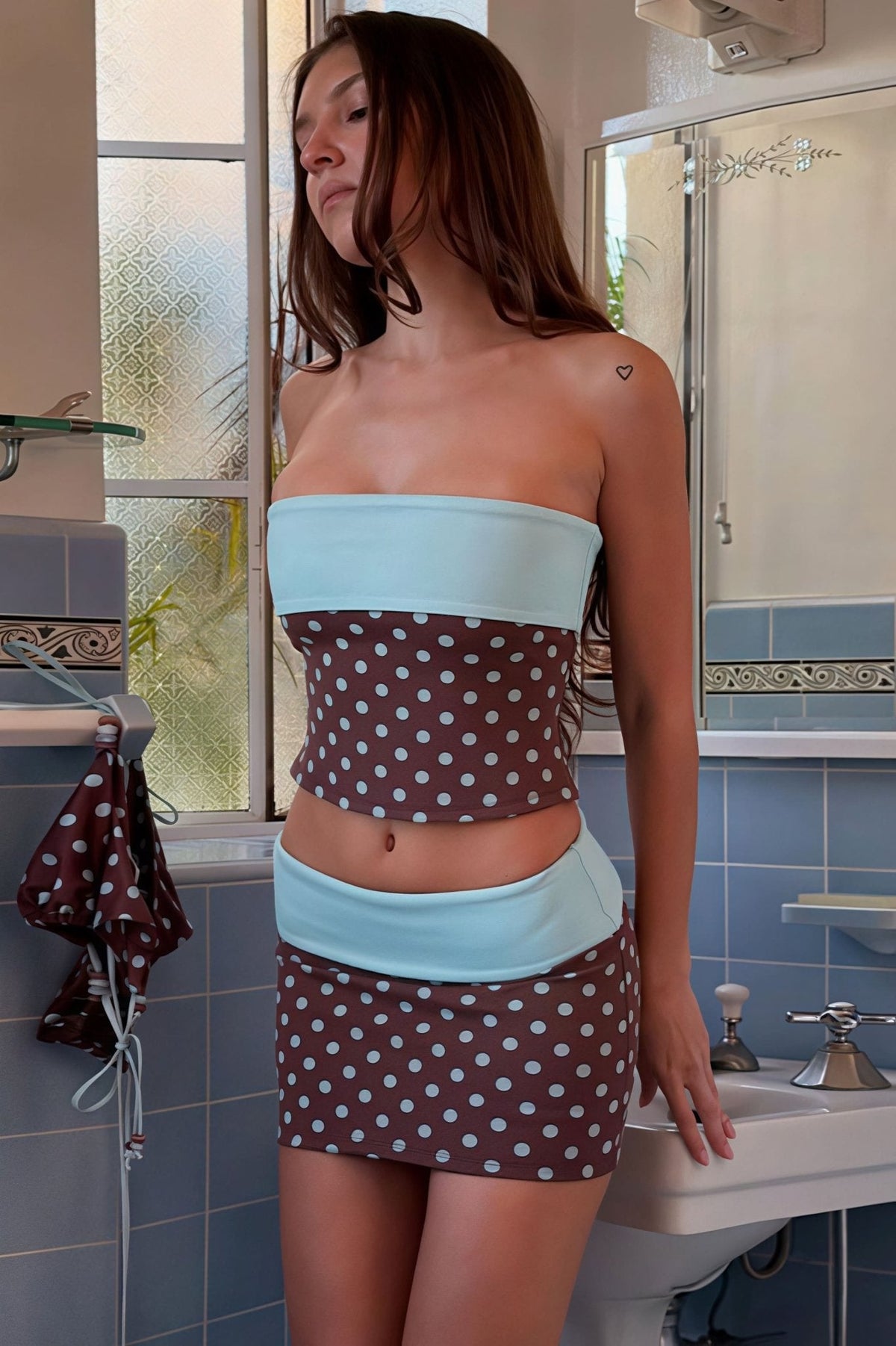 Σετ Bandeau Heloise σε στενή γραμμή