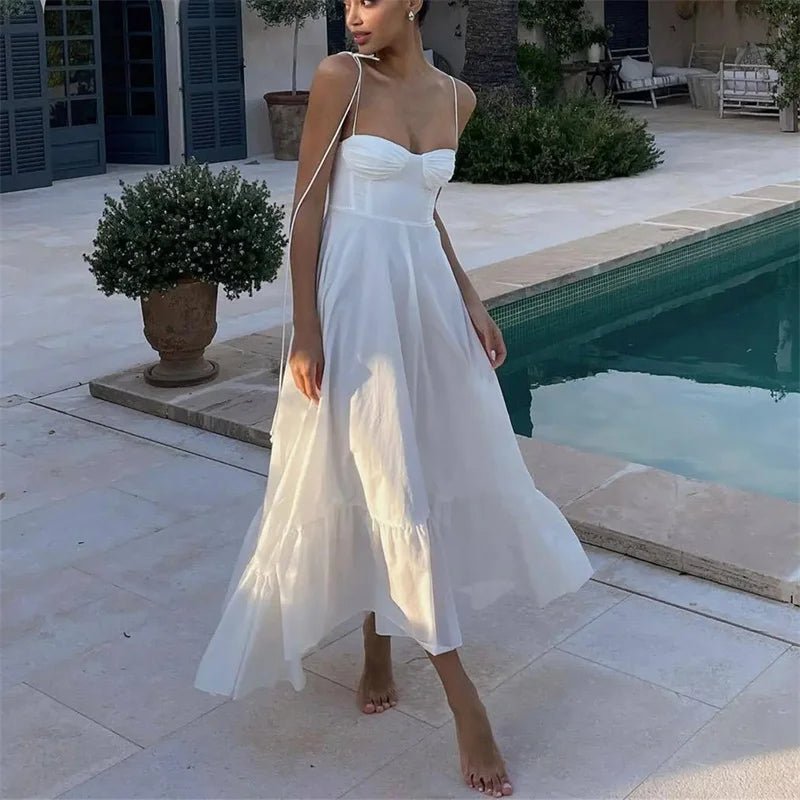 Jasmine Flowing Tiered Midi Dress