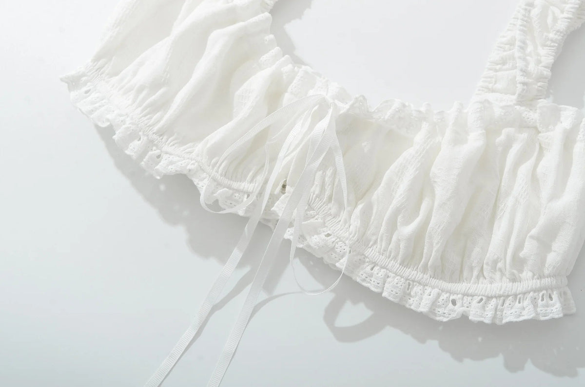 Σετ Keila με bralette και μάξι φούστα