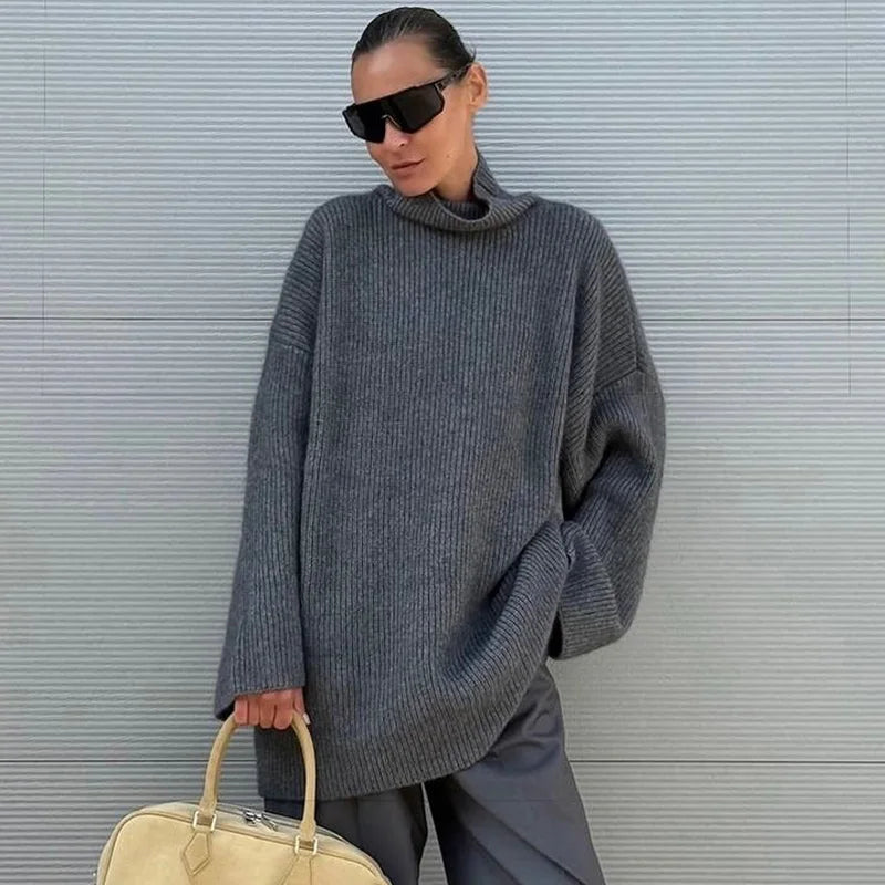 Oversized πλεκτό φόρεμα Hedda