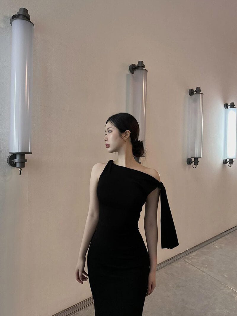 Μάξι φόρεμα Kylie με κόμπο