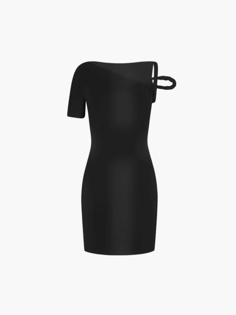Μίνι φόρεμα Kylie με στριφτή λεπτομέρεια