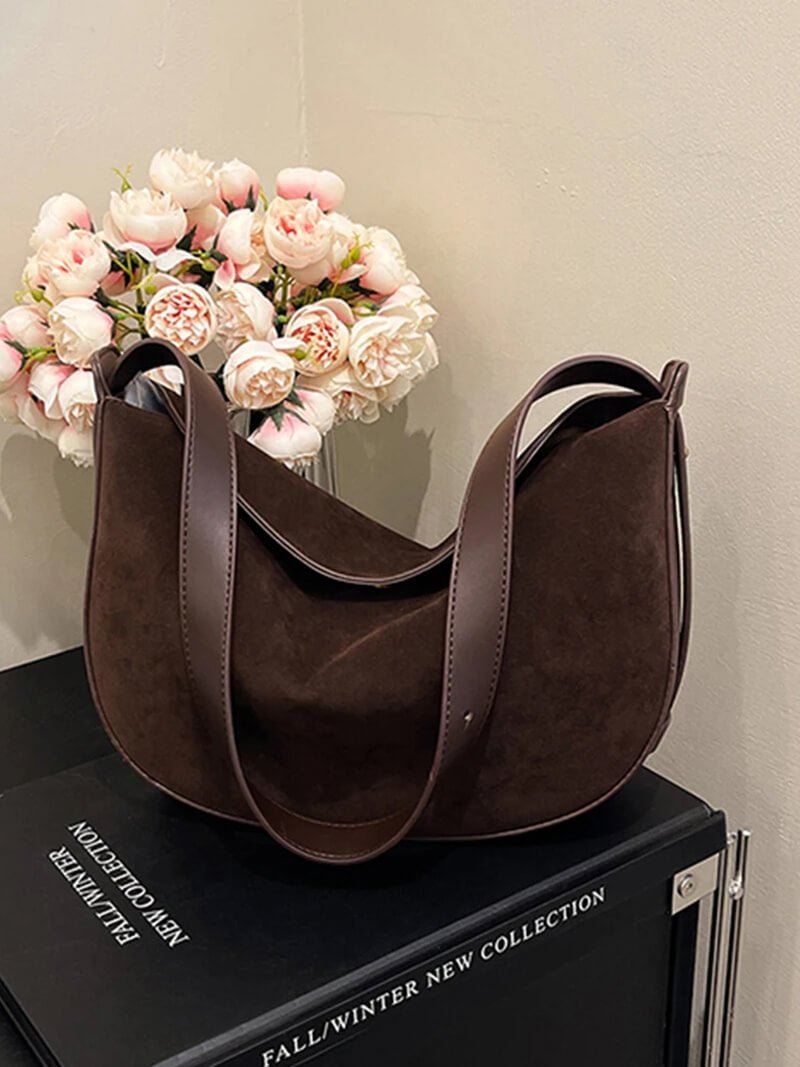 Τσάντα Lily από συνθετικό σουέτ