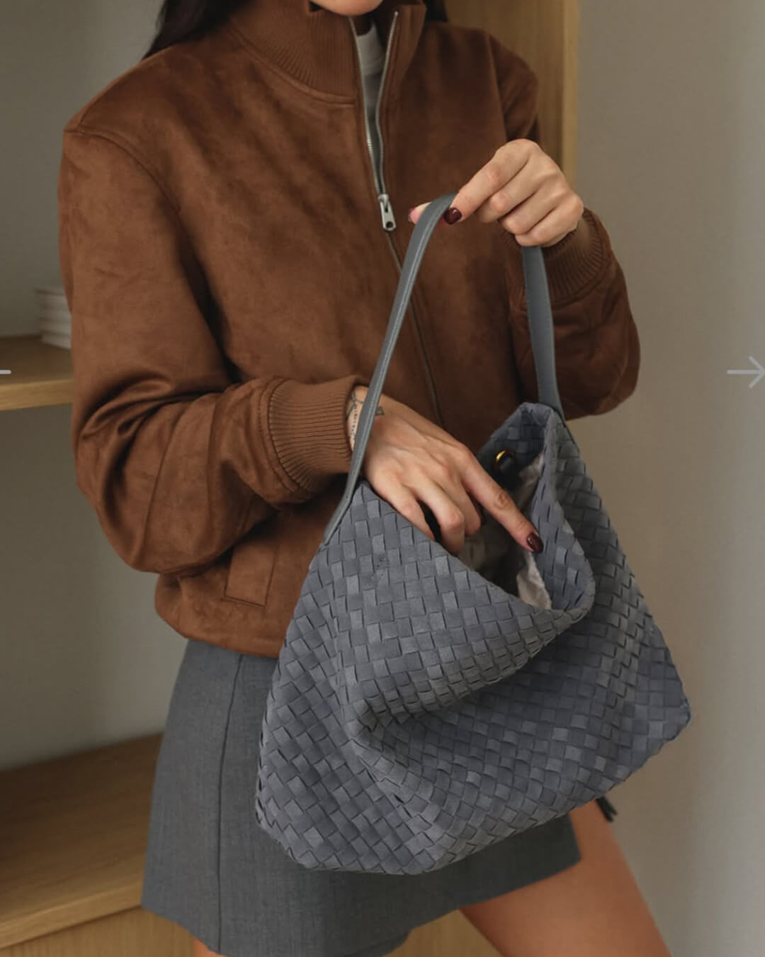 Marceline Tote τσάντα από σουέντ