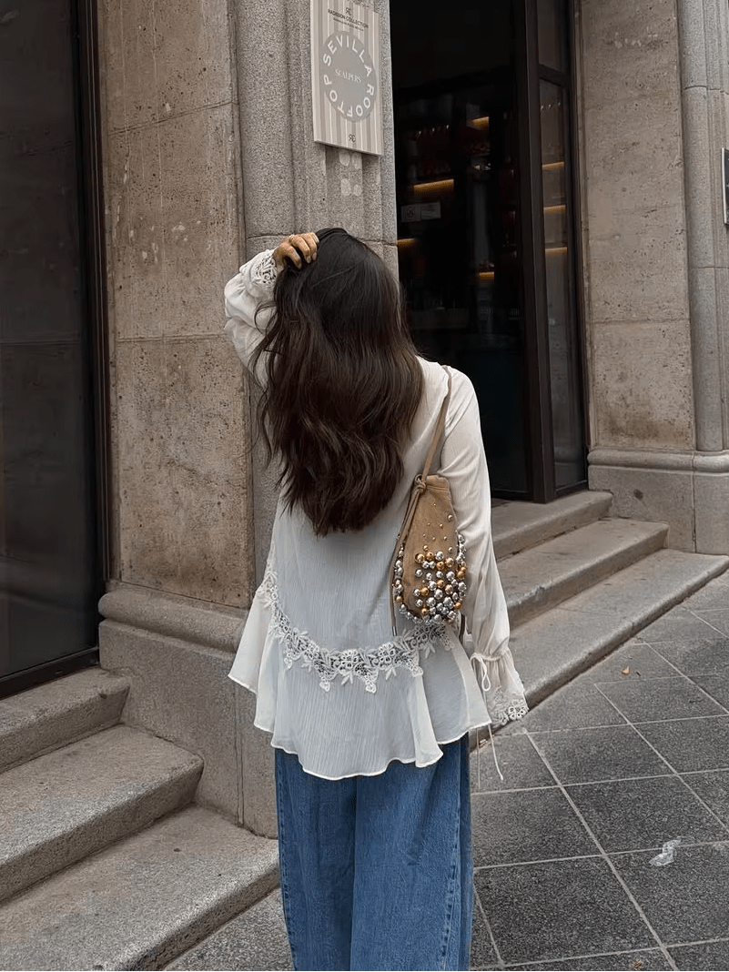 Marin Hollowed Out Cardigan