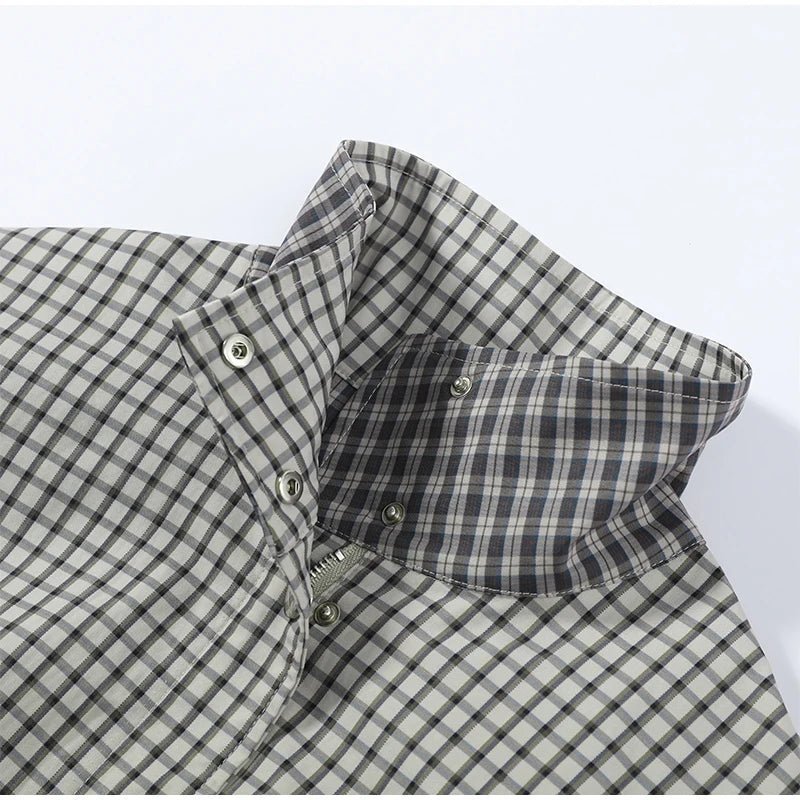 Marnie Plaid Zip Jacket