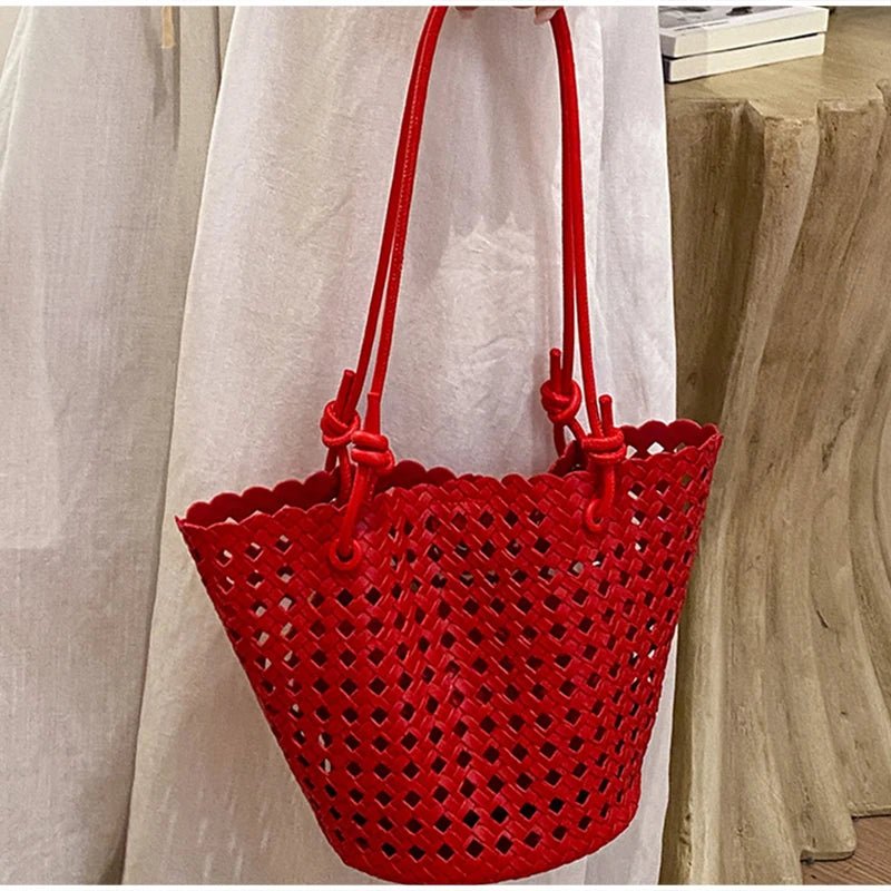 Υφασμάτινη bucket τσάντα Matilde
