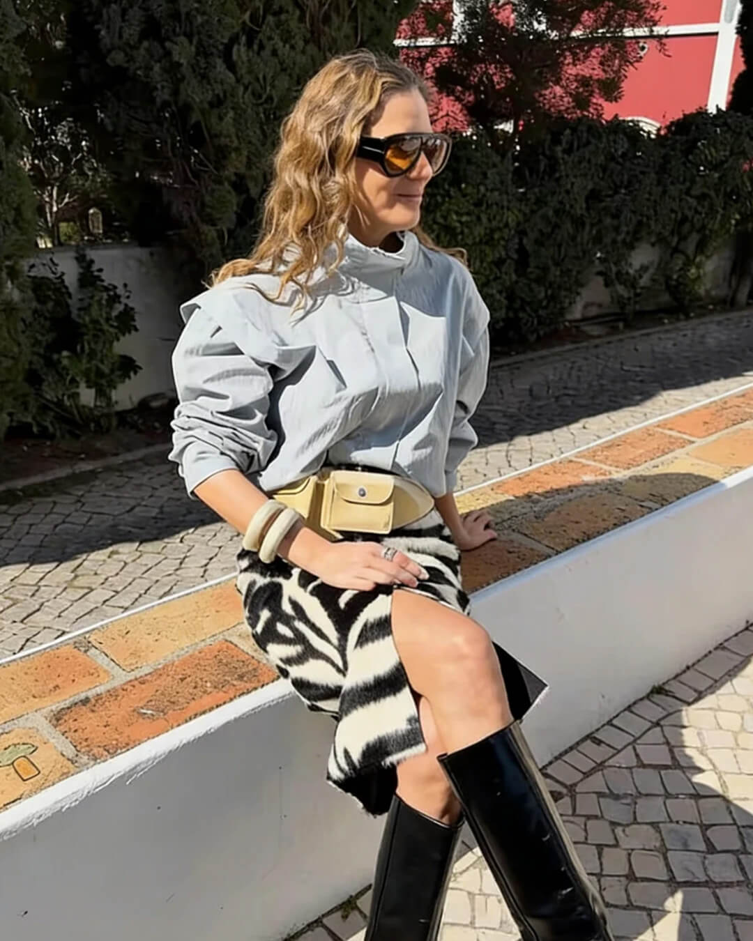 Κοντό σακάκι Melisande με ψηλό γιακά