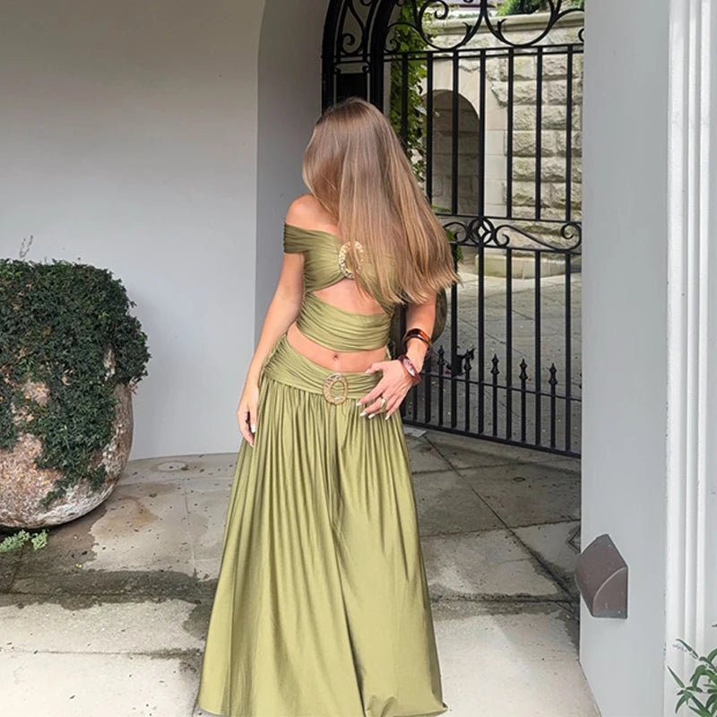 Σετ Naomi με κοντό τοπ και δύο κομμάτια