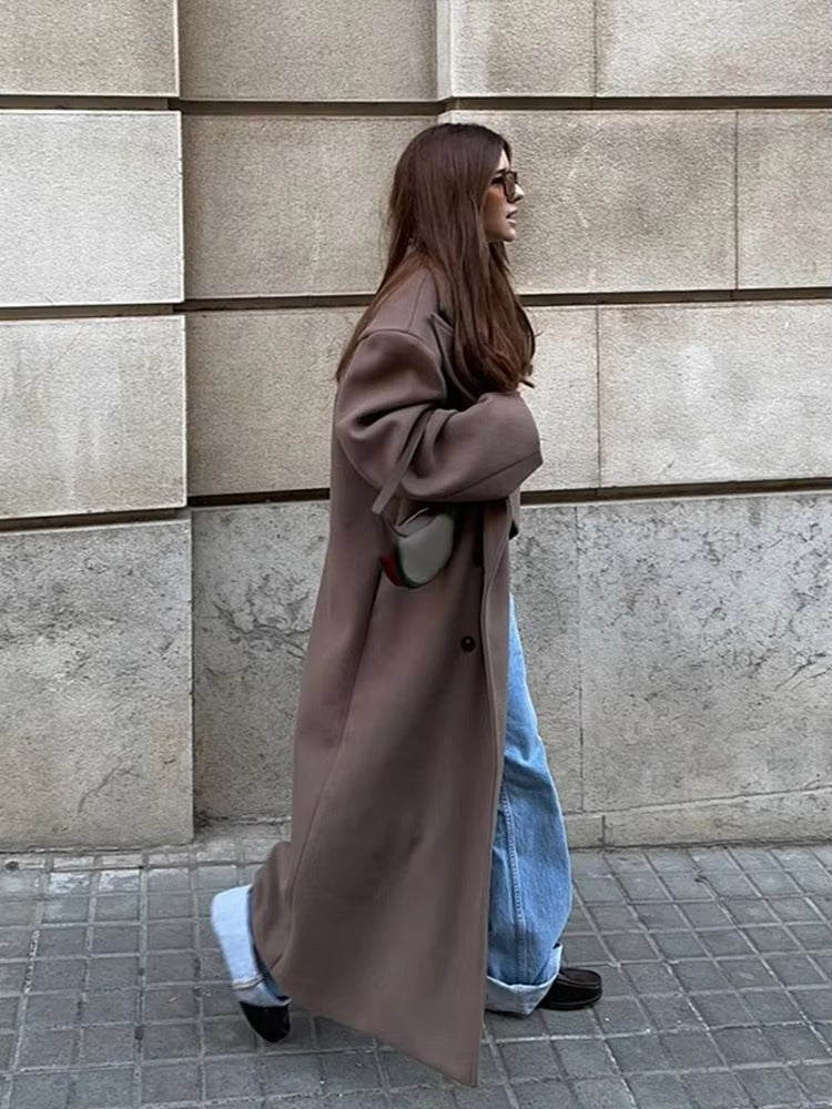 Μάξι παλτό Nicole